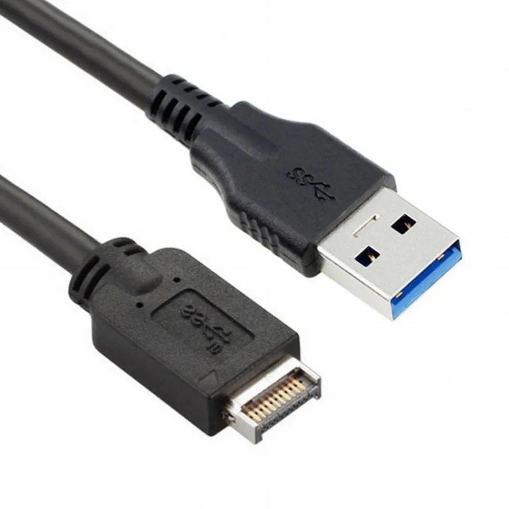 

Cable USB 3.1 Type-E Front Panel Header to USB 3.0 Type-A Male Extension Data Cable 50cm