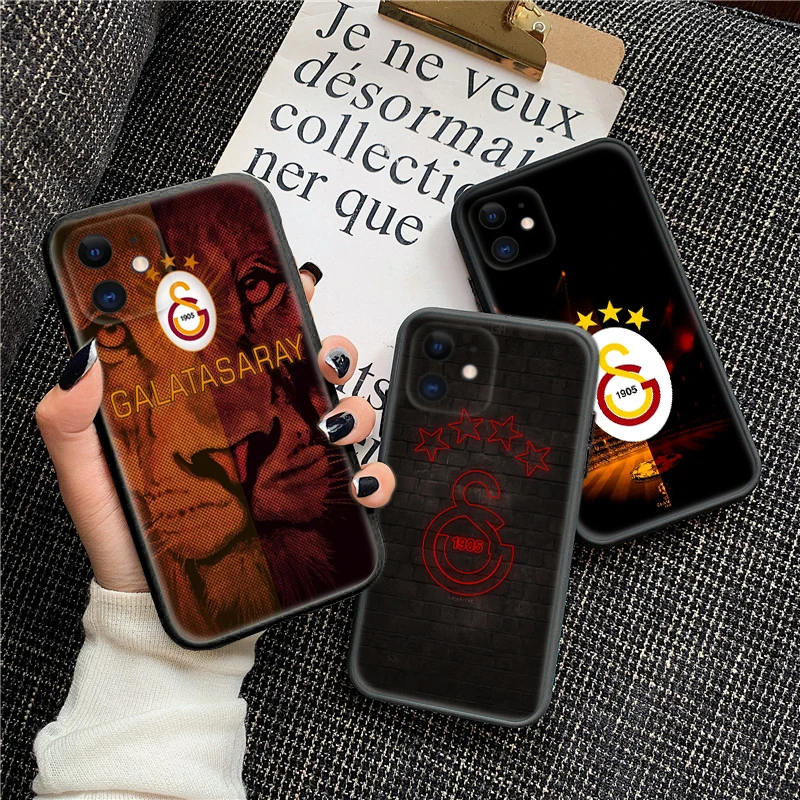 T-Turkey G-Galatasaray Soft Silicone Case for Samsung S9 Plus S10 S10E S20 Fe Lite S21 S22 S23 S30 Ultra