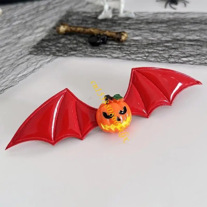 1pc clip per capelli con artiglio da pipistrello 1pc per evento in costume barrette in resina accessorio gotico comodo a 066c