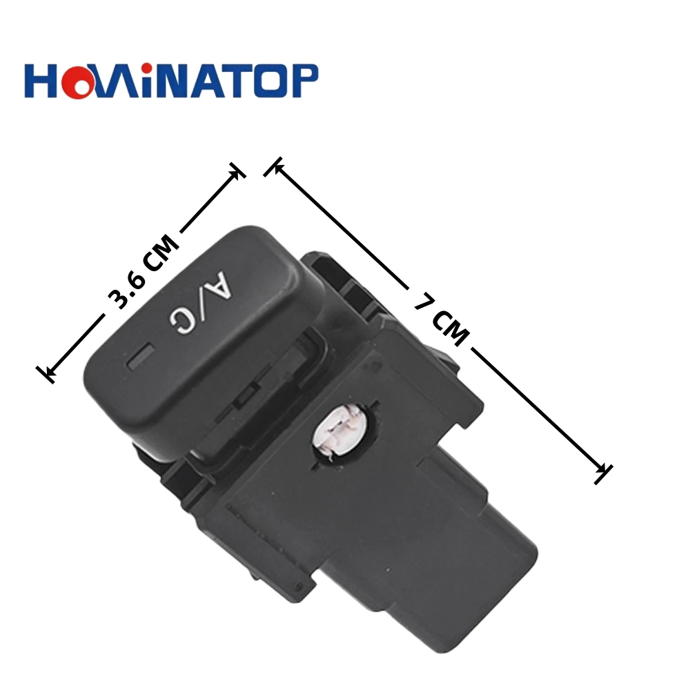HOWINATOP 84660‑0K010 84660‑71010 5 Pin A/C Air Condition Switch For Toyota Hilux Vigo 2004‑2015 OEM Replacement