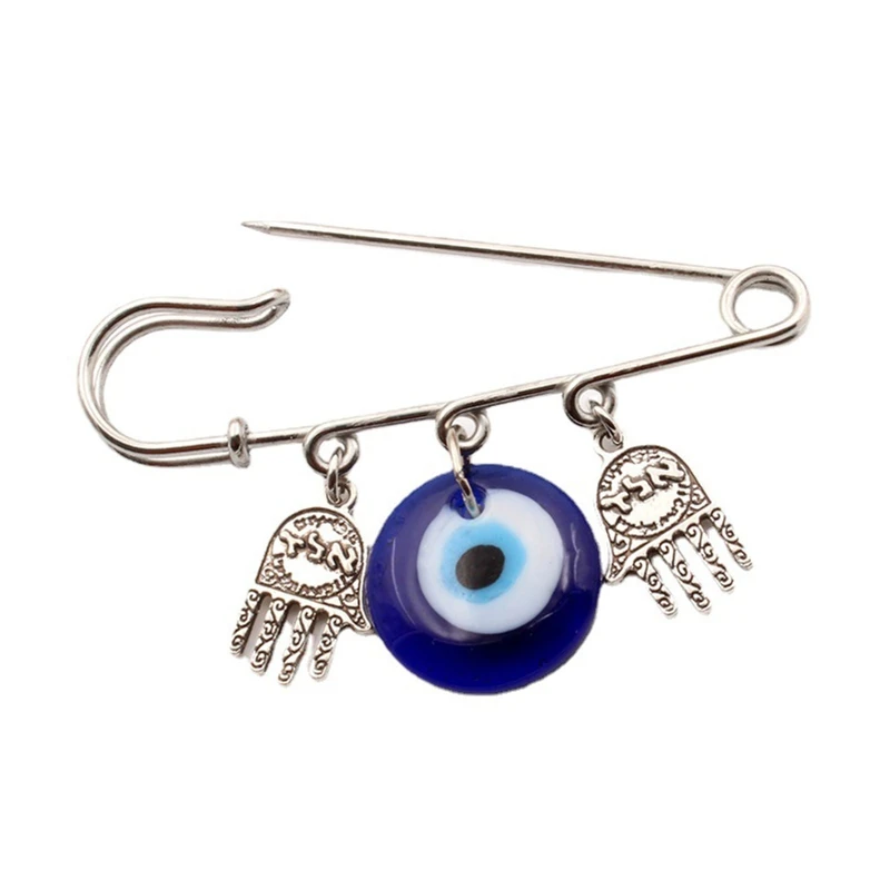 Turkish for Evil Eye Brooch Pin Fashion for Palm Charm Brooches Jewelry for Wome Drop Shipping