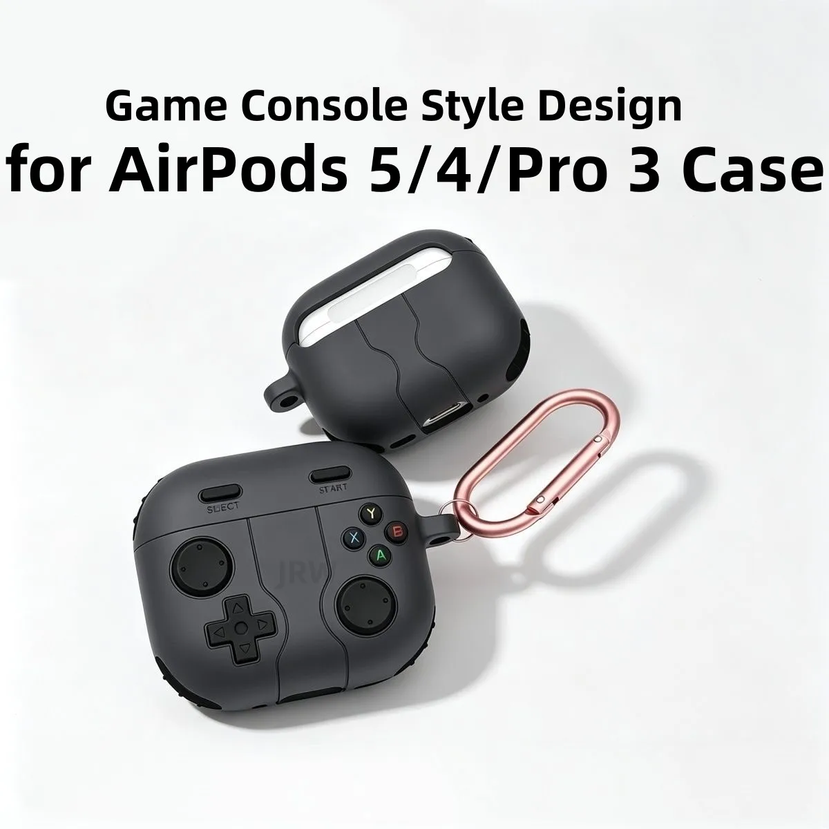 For AirPods 5/4 Case Cover with Cleaning Kit 3D Game Console Design Full Protection Headphone Accessories For AirPods 5/4 Pro 3