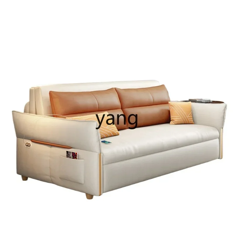 

Lmm intelligent solid wood electric sofa bed dual-purpose multi-function