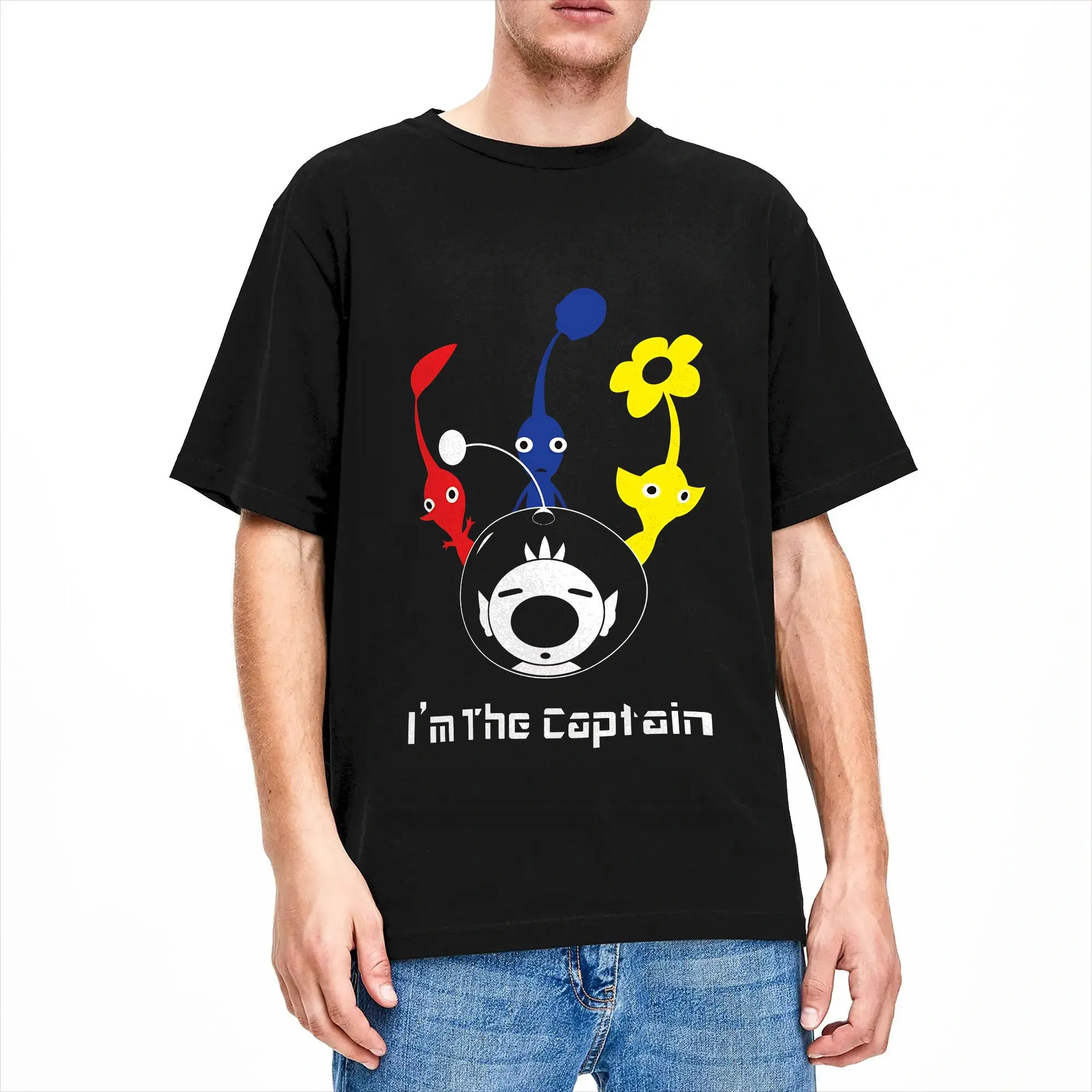 Streetwear T-Shirt Summer Too Toxic For You Hip Hop T Shirts Pikmins Cotton Tshirt for Couple Aesthetic Short Sleeve Clothing