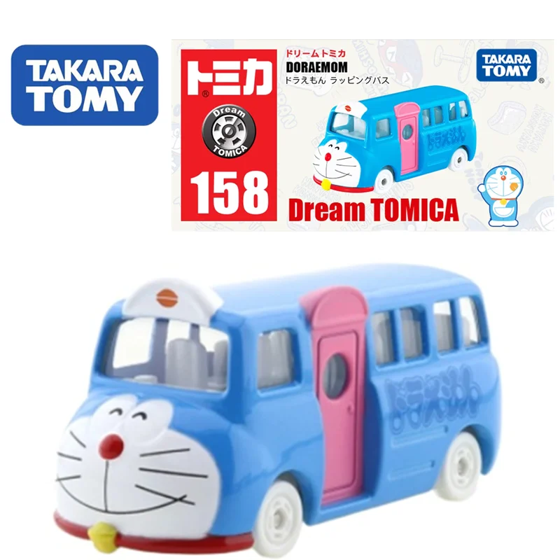 

TAKARA TOMY Tomica NO.158 Doraemon Bus 1/64 Mini Alloy Die-cast Car Model Toy Boys and Girls Christmas Birthday Gift