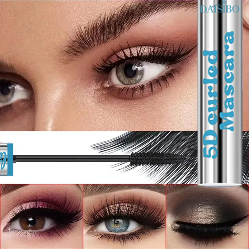 มาสคาร่ากันน้ำ 4D ขนตายาว ติดทนนาน ขนตาไหมสีดำ ต่อขนตา แต่งหน้า ความงาม ดวงตา เครื่องสำอางเกาหลี
