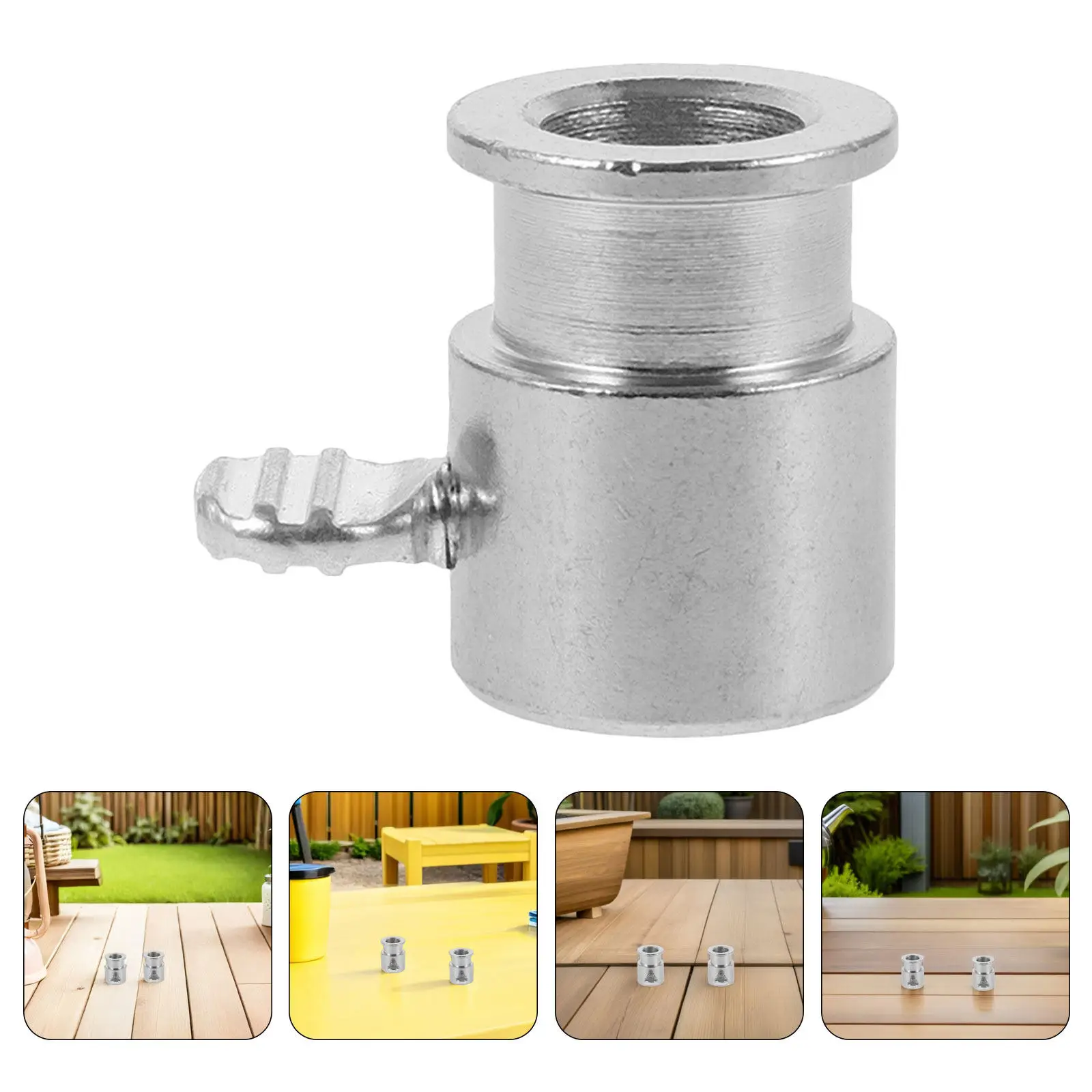 8Pcs Grill Rotisserie Rod Bolt Limited Sleeve Bbq Accessories Outdoor Barbecue Spare Parts Heat Resistant Secure Installation