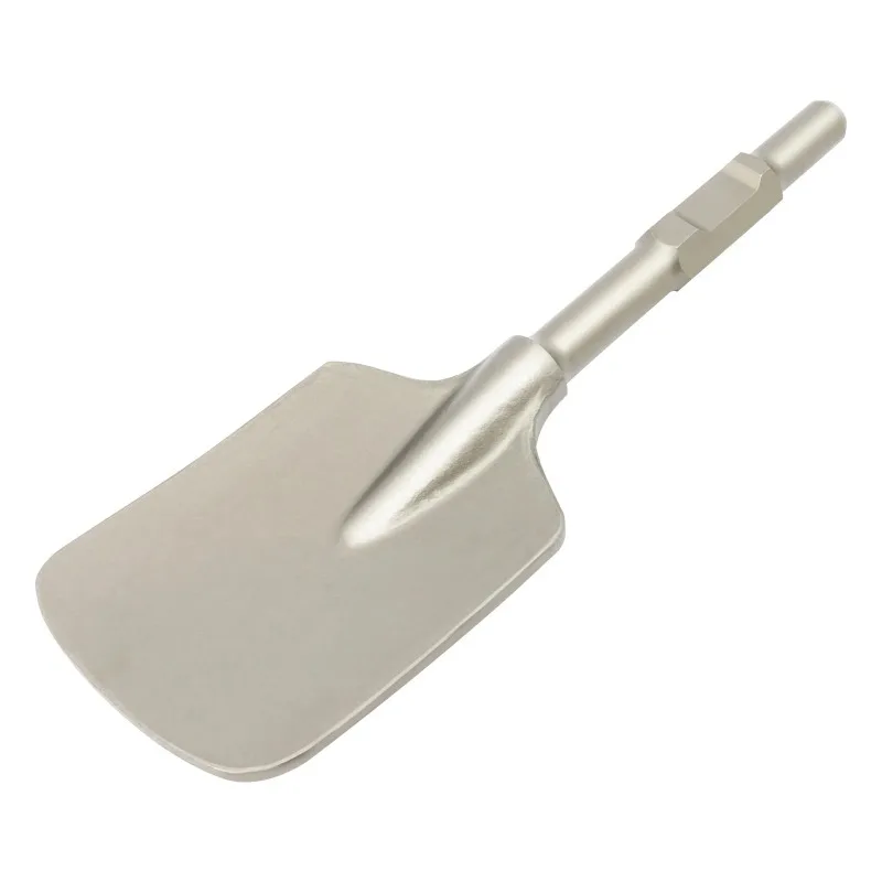 44 * 13.5cm sharp shovel handle dismantling hammer clay shovel cutter concrete chisel long shovel blade for 65/95 jack hammer