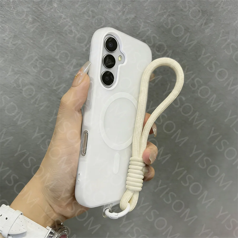 Magnetische Handyhülle mit Süßigkeiten-Design für Samsung Galaxy A17 A16 A15 A25 A26 A35 A36 A37 A54 A55 A56 A57 5G mit Handschlaufe – Detail 4