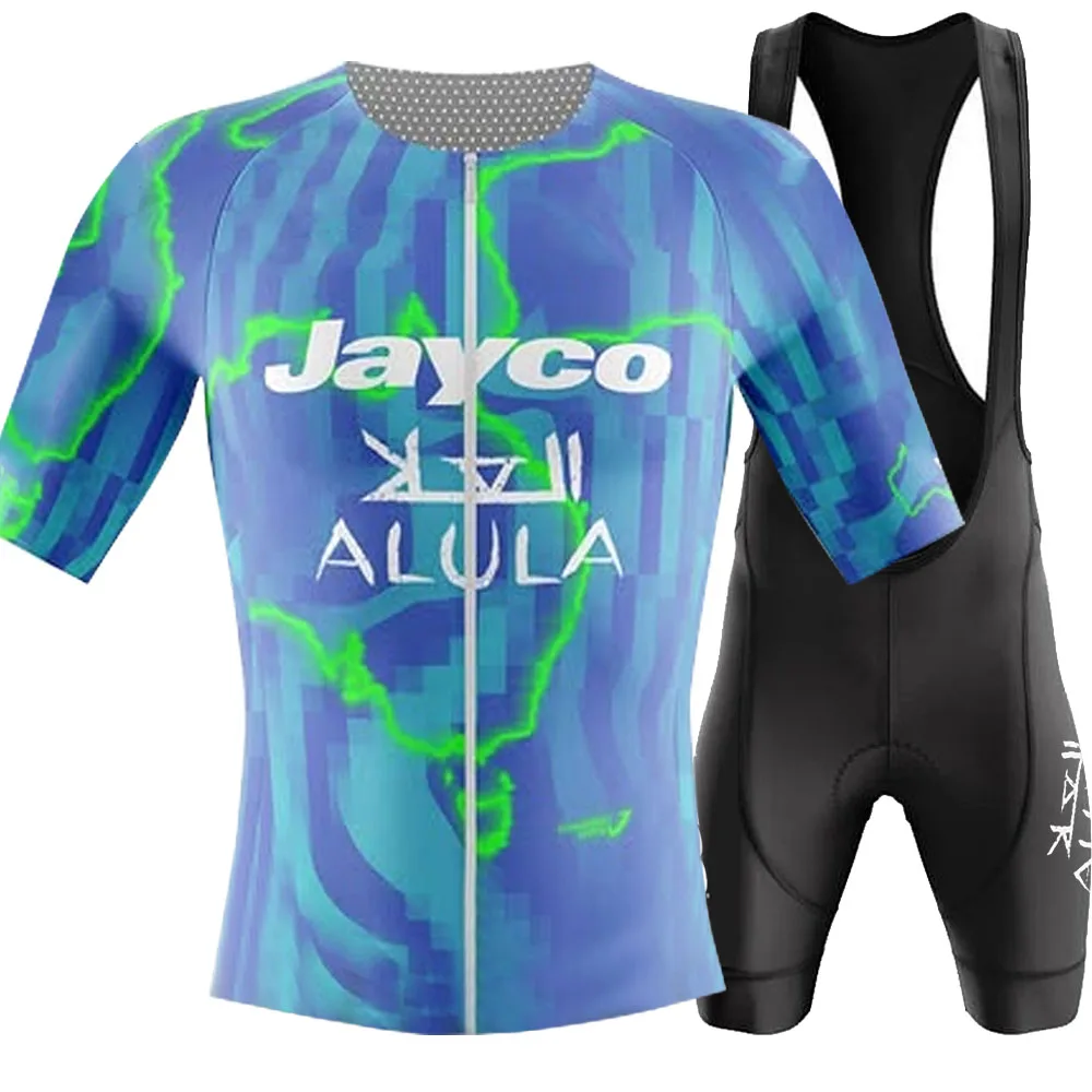 

Jayco Alula Team 2026 Cycling Jersey Set Summer Bicycle Clothing Road Bike Shirts Suit Bicycle Bib Shorts MTB Ropa Maillot