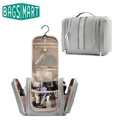 BAGSMART Hanging Makeup Bag Large Capacity Cosmetic Toiletry Bag Case organizadores Travel Cosmetic Organizer Bag