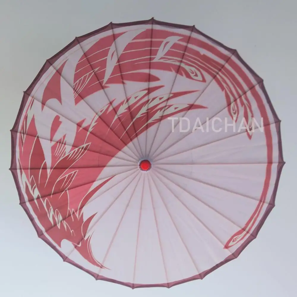 Changli Umbrella Game Wuthering Waves Changli Silk Cloth Cosplay Ancient Dance Decorative Umbrella Chinese Style  Costume Props