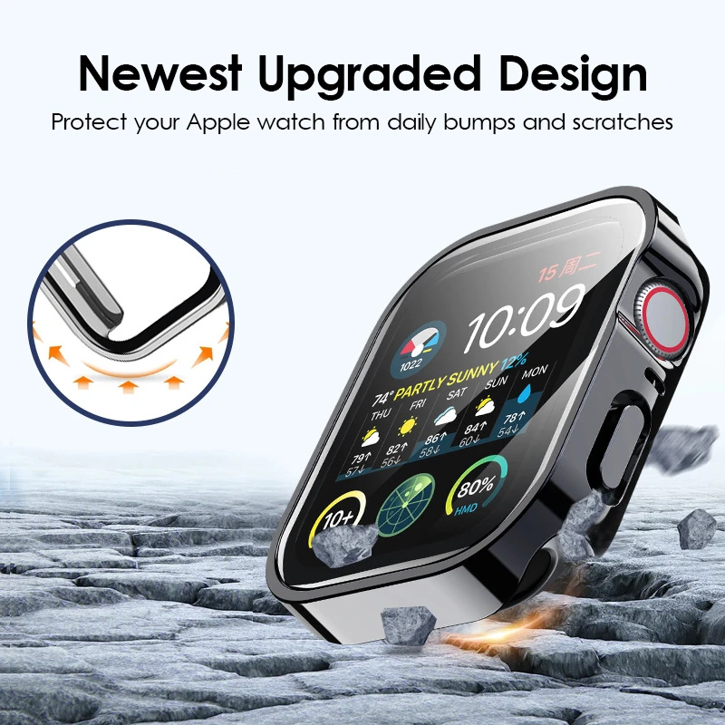 Защитное стекло для Apple Watch 9 8 7 45 мм 41 мм 44 40 мм