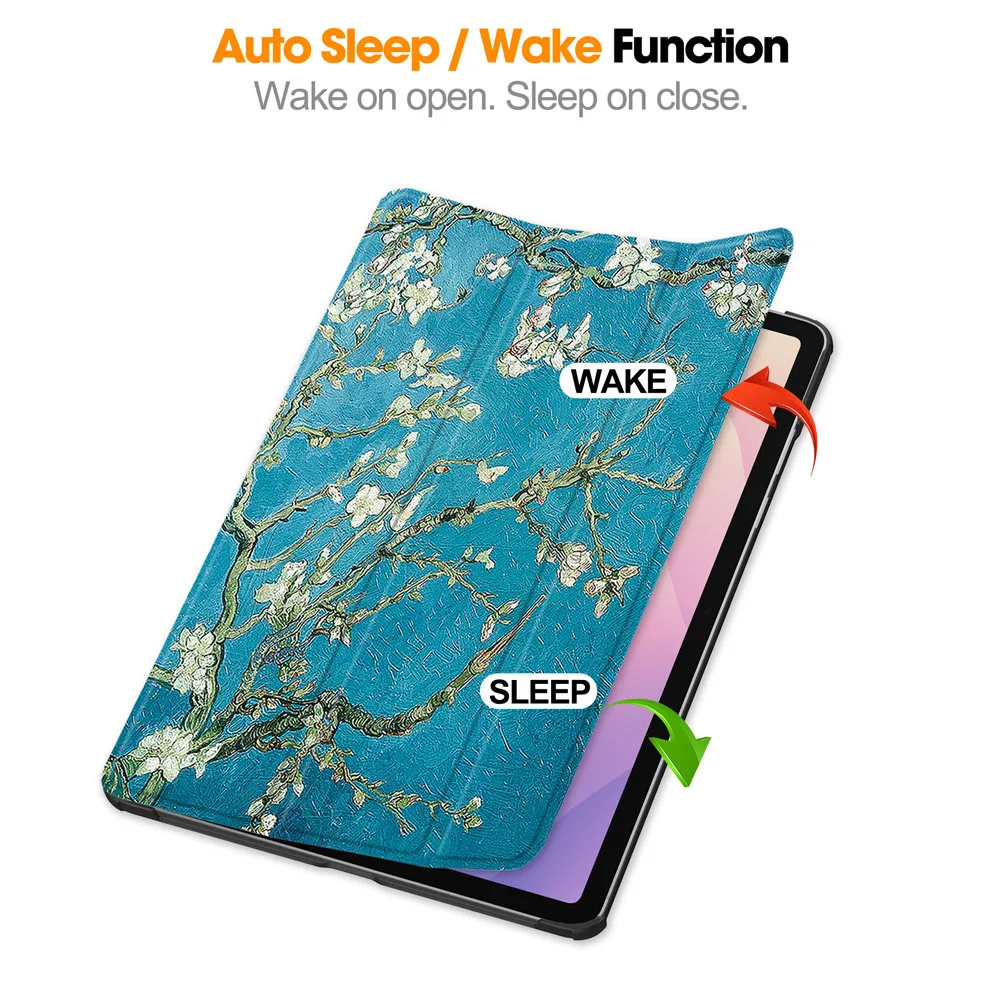 Tri‑fold Casing Tablet Case For Samsung Galaxy Tab S11 11 Inch SM-X730 Auto Sleep/Wake Shockproof Protective Hard Shell Cover