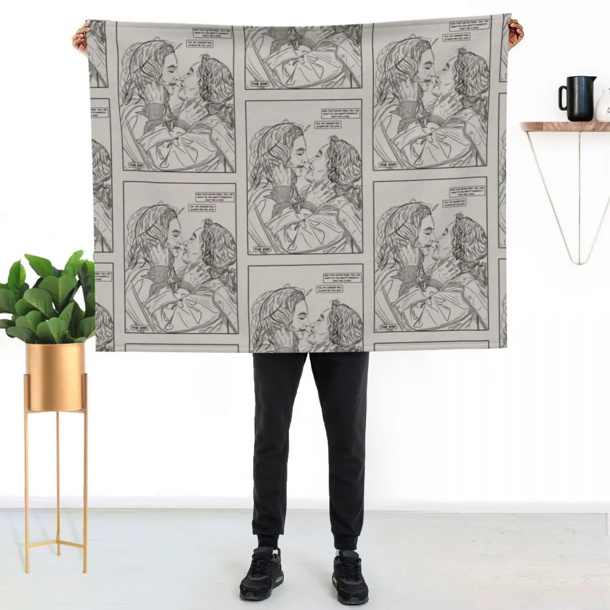 

this is our happy ending Throw Blanket Spring Fall Cozy Throw Blanket for Couch