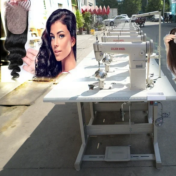 Hair    Sewing Machine for Lace Wigs    Wig Top    Industrial Lace Wig Making Machine Sewing Machines