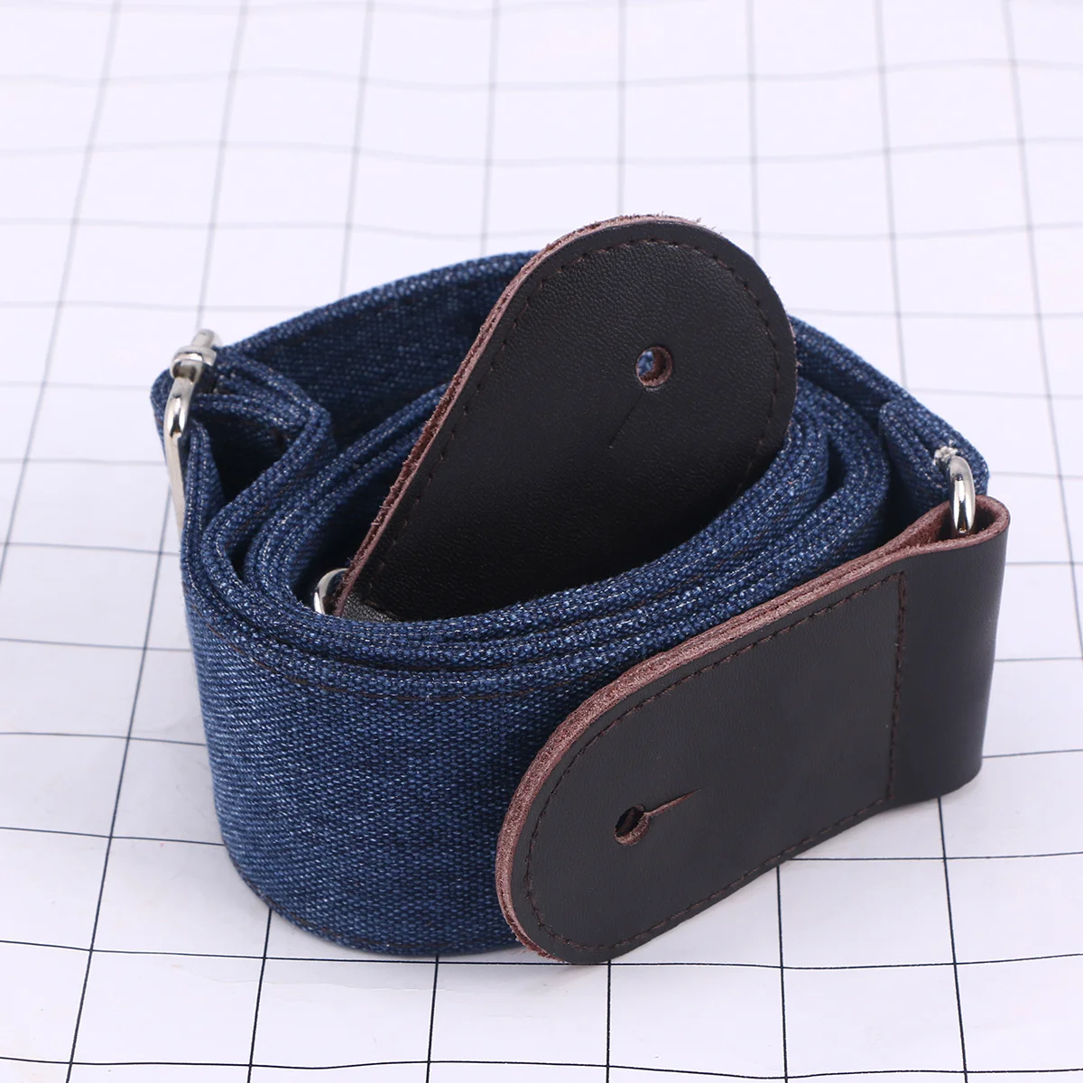 Alça de guitarra ajustável estilo cowboy vintage, durável, balanço acústico elétrico balanceado, guitarra universal