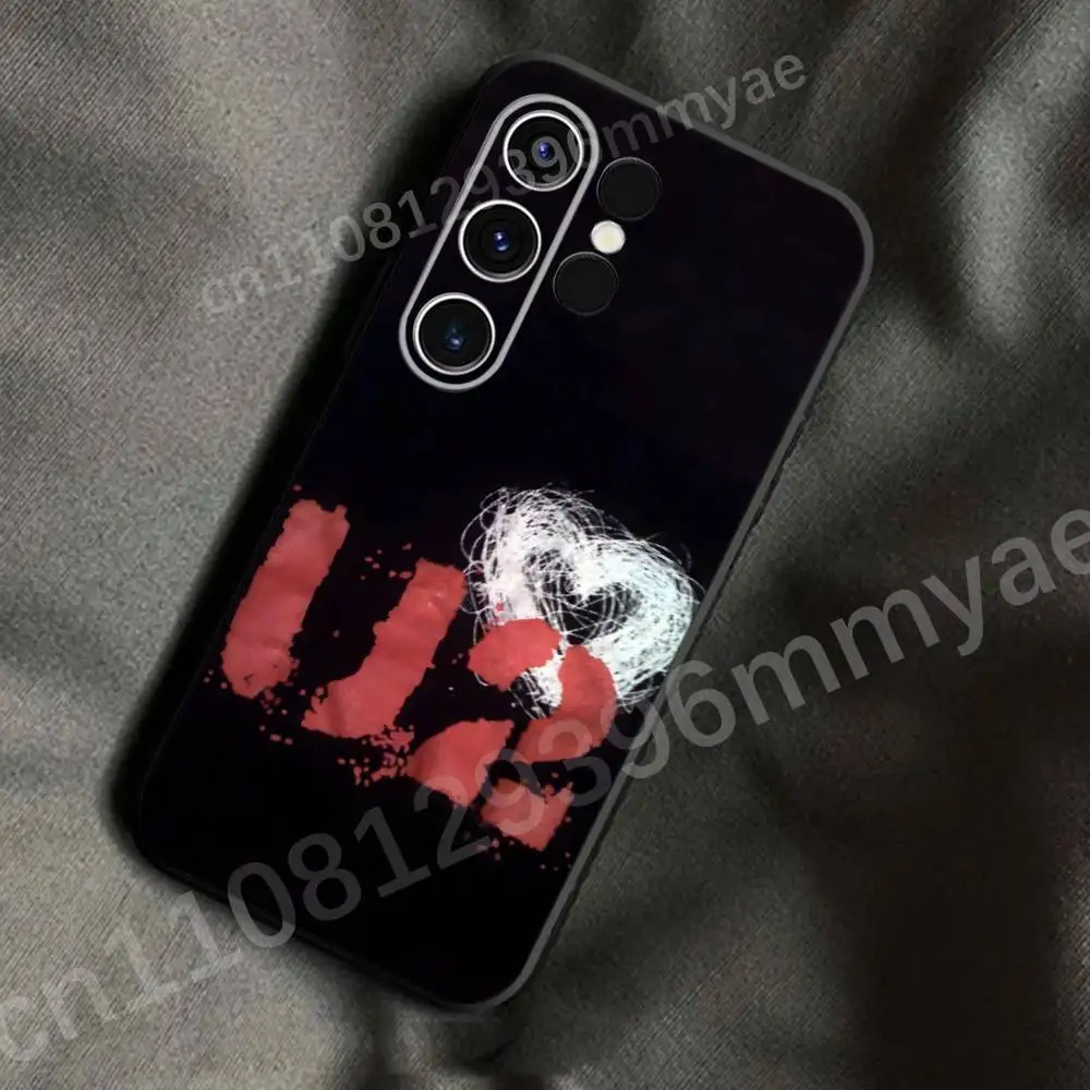 BAND U-U2 Soft TPU Cover For Samsung S26,S25,S24,Ultra,S20,S30,Plus,S22,S23,Ultra,Plus,5G Phone Case 5