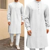 115850-117bc2.jpg G92D Prom Long Sleeve Islamic Robe for Men Providing Elegant Full Coverage in Religious Ceremonies and Social Event