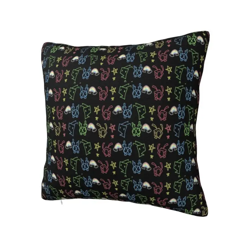 Custom I-Invader Z-Zim Cartoon Square Pillow Case Home Decorative Cushions Throw Pillow for Sofa Double-sided Printing