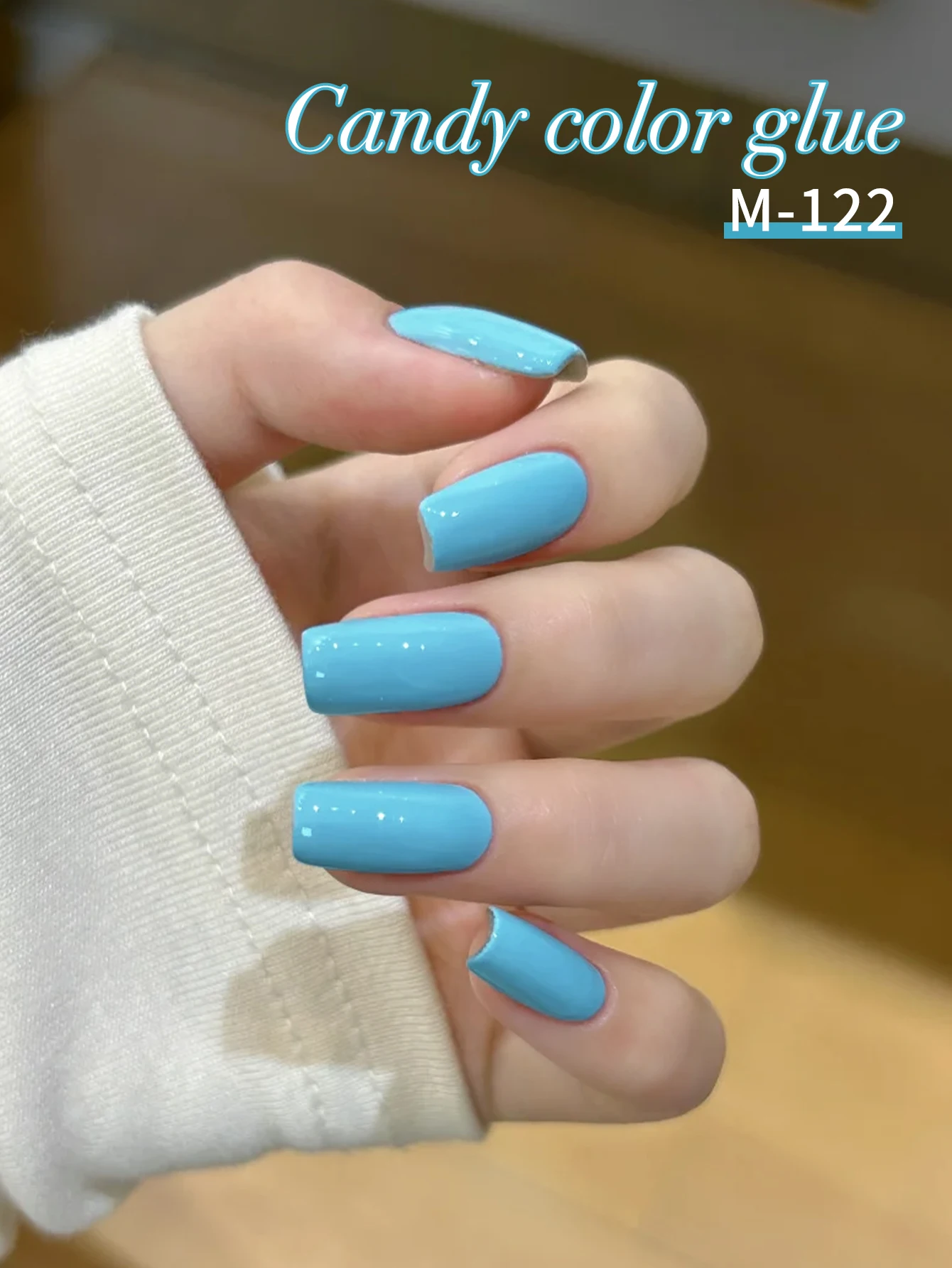 1 قطعة 15 مللي السماء الزرقاء جيل للأظافر شبه دائم مسمار الفن تمرغ الأشعة فوق البنفسجية LED صالون الأظافر لتقوم بها بنفسك صالون الأظافر هلام #3