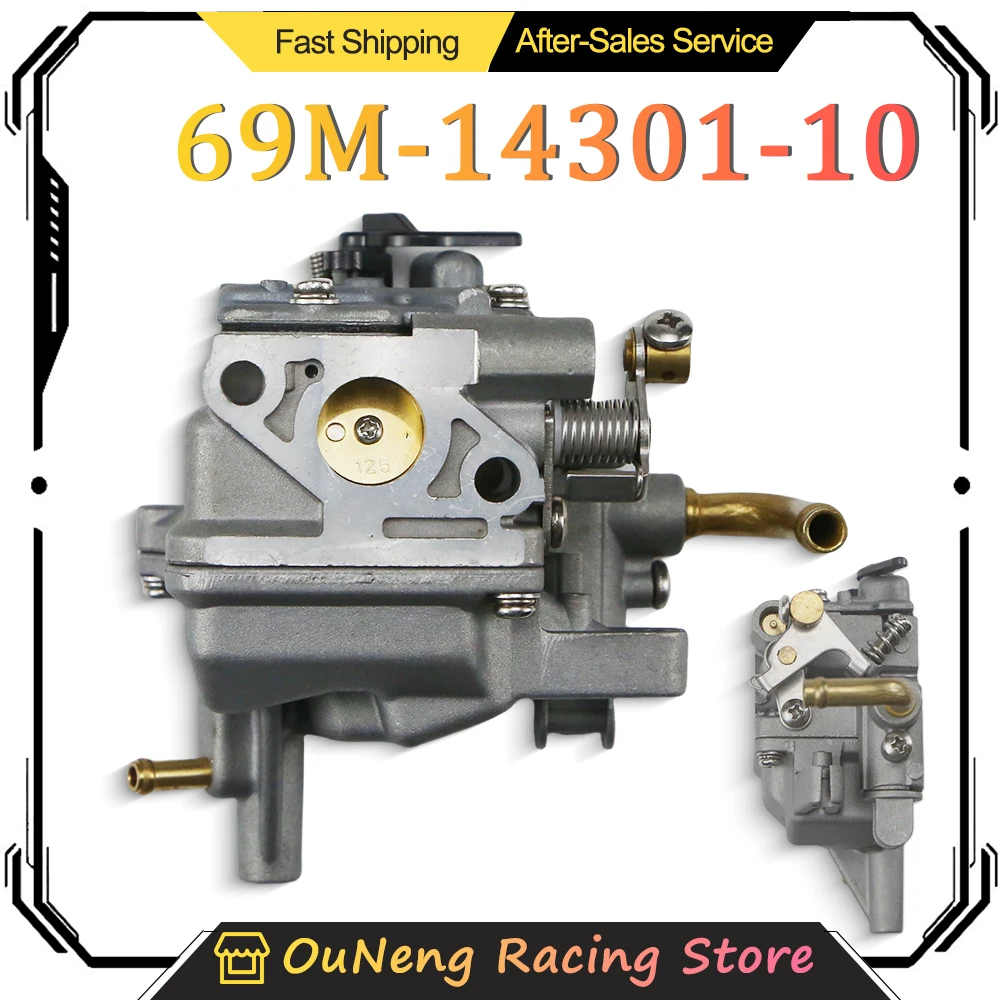 

Outboard Carburetor Carb For YAMAHA F2.5 2.5hp Outboard Engine Motor 69M-14301-10