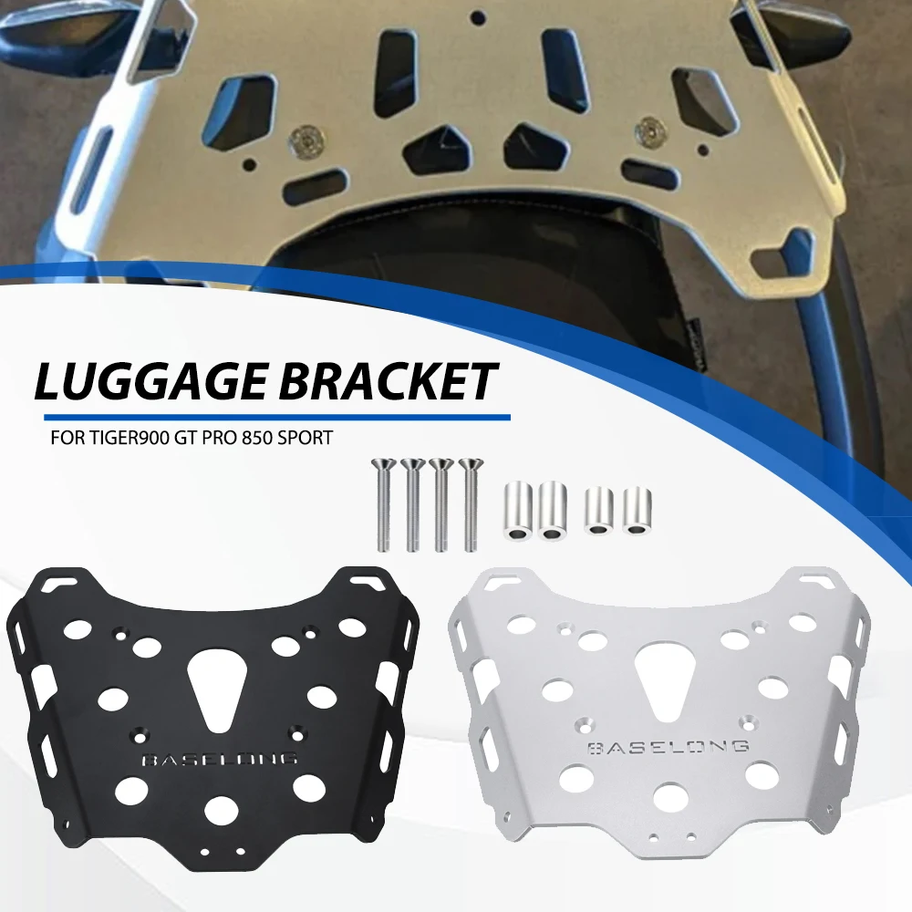 

FOR Tiger 850 Sport Tiger 900 Rally Pro GT Pro Top Case Shelf Holder Carrier Luggage Holder Bracket Motorcycle Rear Luggage Rack