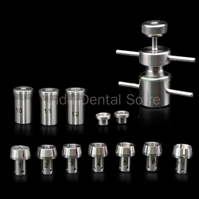Stainless Steel High-Speed Mobile Dental Tooth Drill Repair Tool Multi-functional with Disassemble Bearing for Dental Care