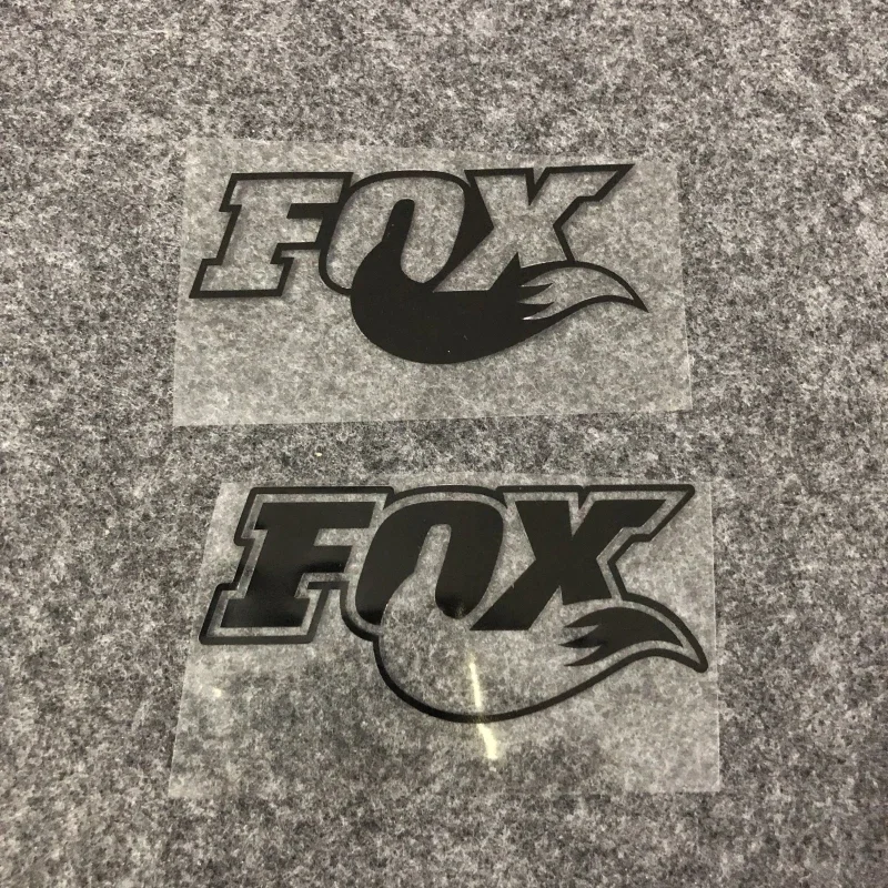 Pegatina de motocicleta para coche Fox, pegatina reflectante de dibujos animados para ventana todoterreno, pegatina para coche que cubre arañazos,