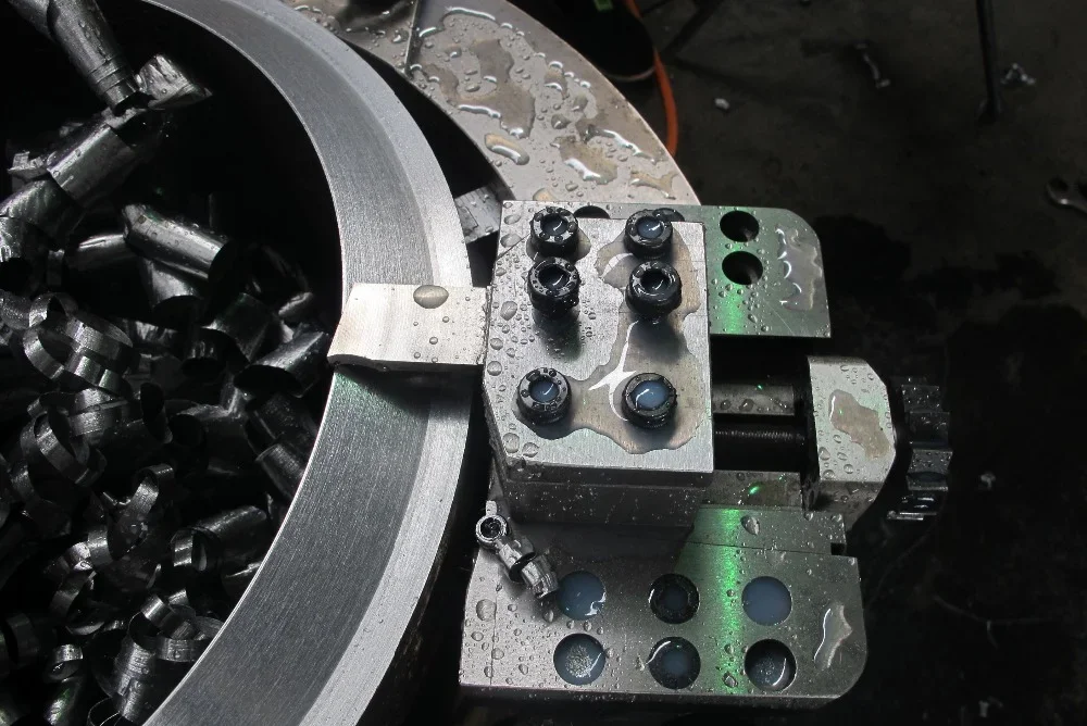 Pneumatic Portable Light Weight Tube Chamfering Stainless Steel Pipe Cold Cutting Beveling Machine Oce-230