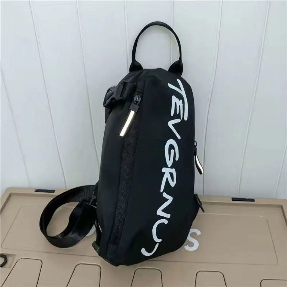 New Chest Bag Fashion Casual Versatile Crossbody Bag Multi functional Large Capacity Trendy Sports Waistpack