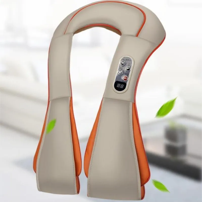 electrical shiatsu massager neck massage device electric back shoulder belt massages roller machine