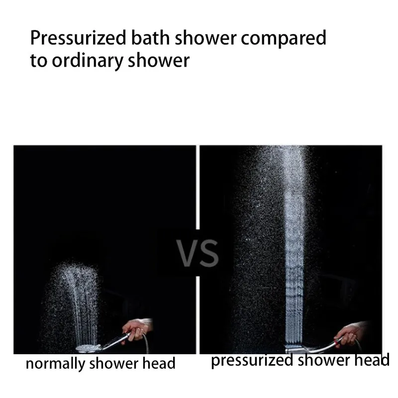

300 holes shower head Pressurized bath Water Saving High Pressure Showers for bathroom square Showerhead Spray Nozzle A4