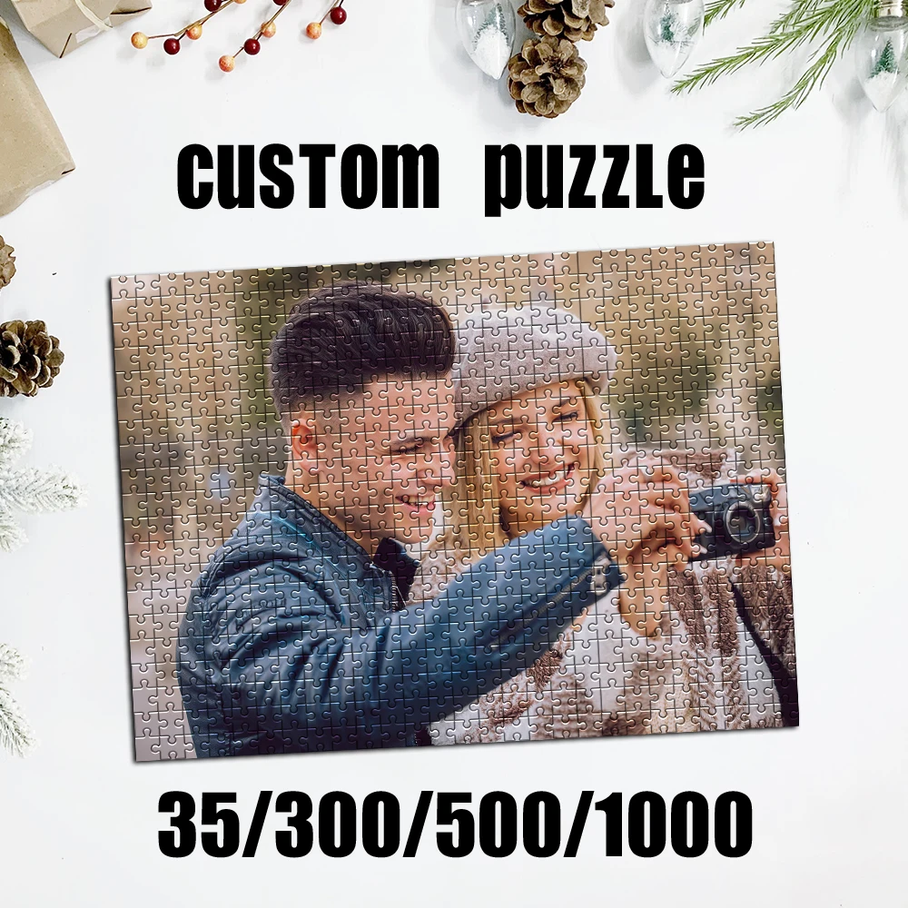 شخصية مخصصة صور لغز تخصيص زوجين التصوير الفوتوغرافي مخصص اليدوية هدية عيد ميلاد شخصية هدية تذكار