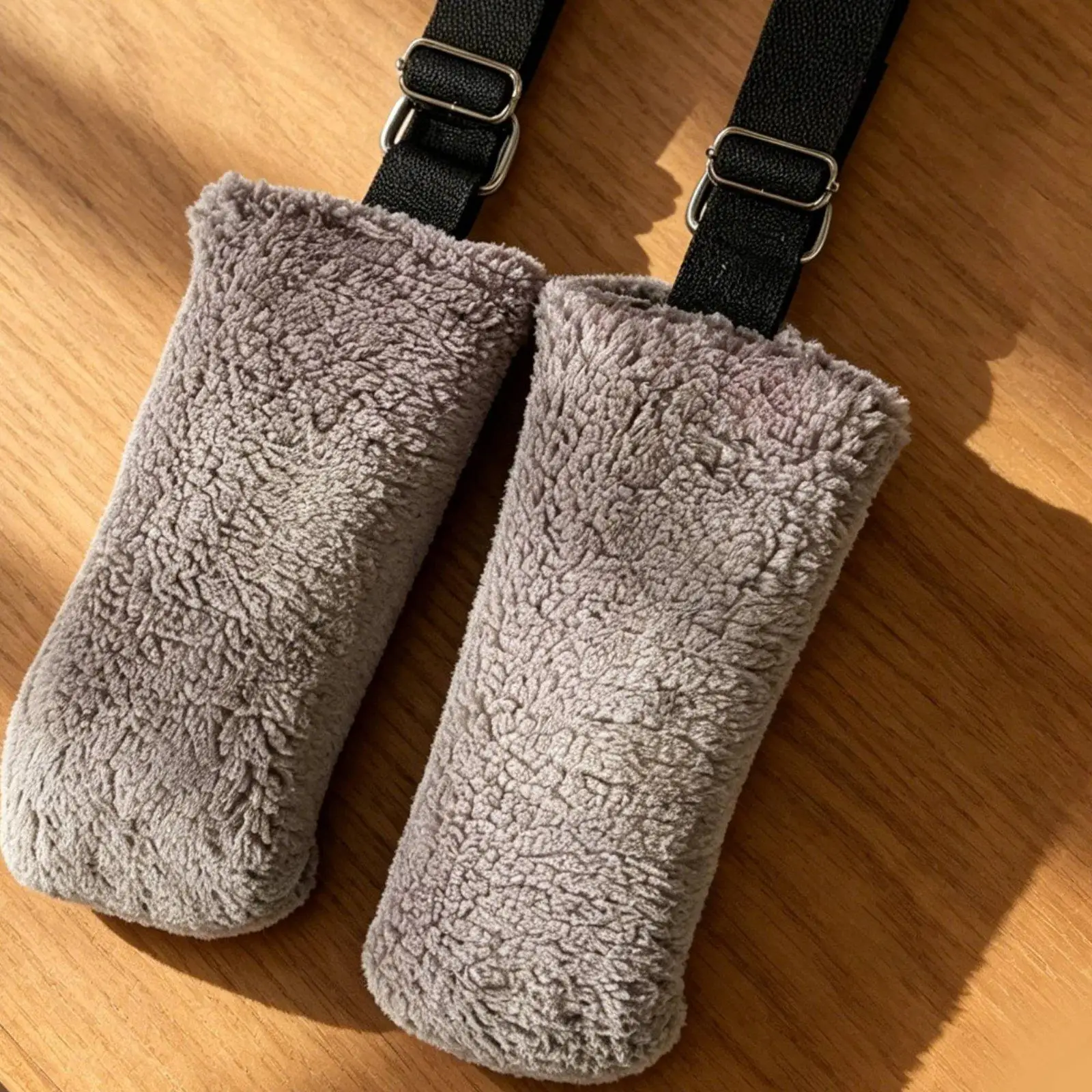 Pilates Exercise Straps Padded Velvet Fitness Strap Set Accessories for Pilates Reformer Workout