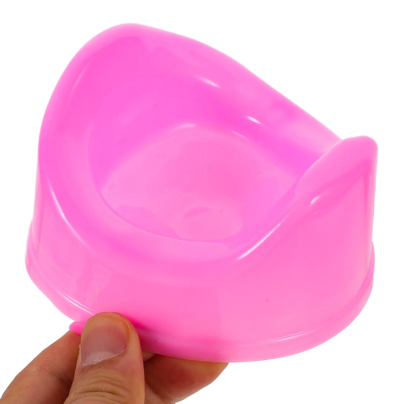 

16Pcs Mini Dollhouse Toilet Seat Mini Bathroom Furniture Accessories Realistic Plastic Potty Pan for Decoration