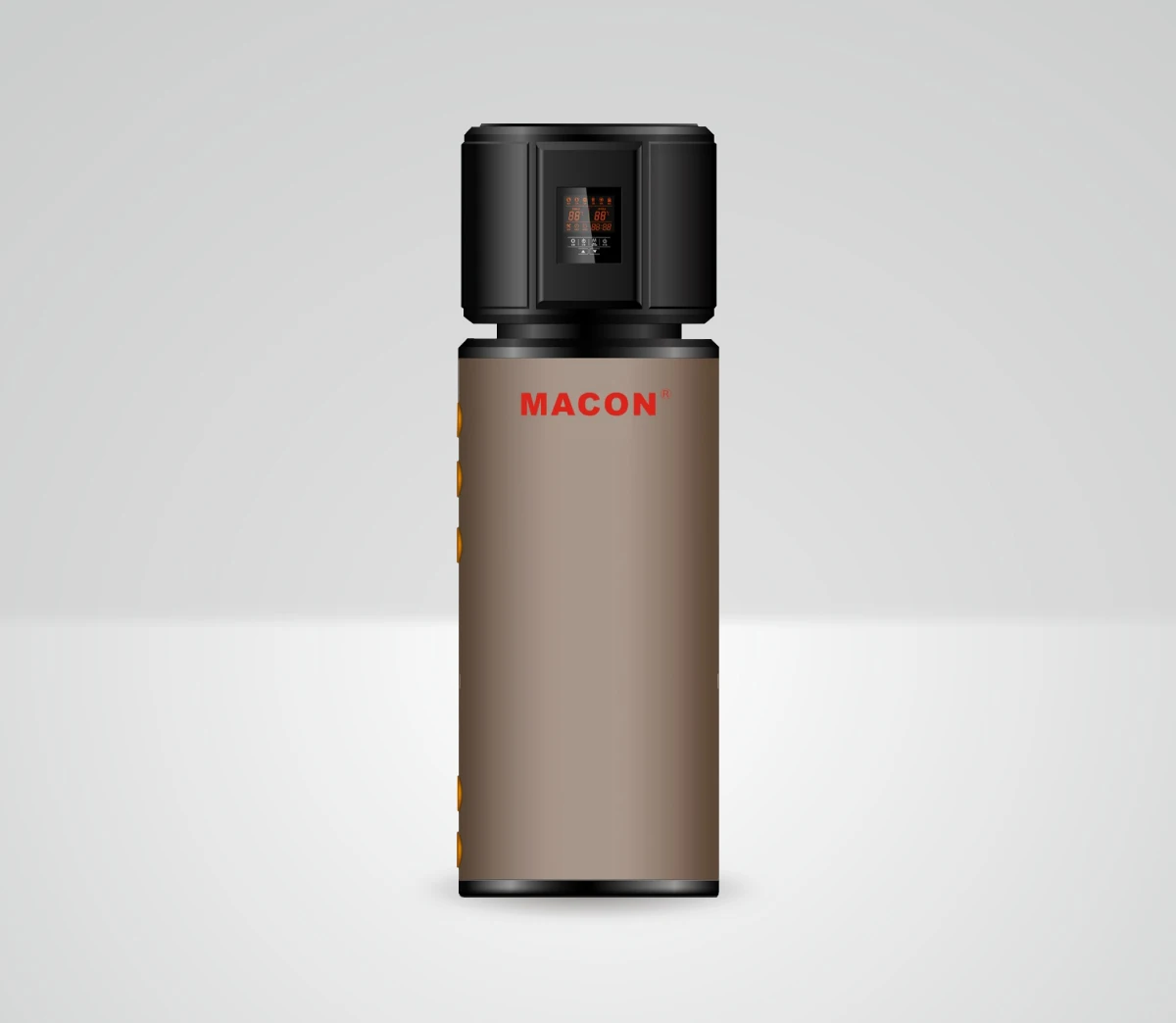Macon R290 Air to Water All in One Heat Pump 300L  Energy Efficiency Space Saving and with PV Direct Drive Function