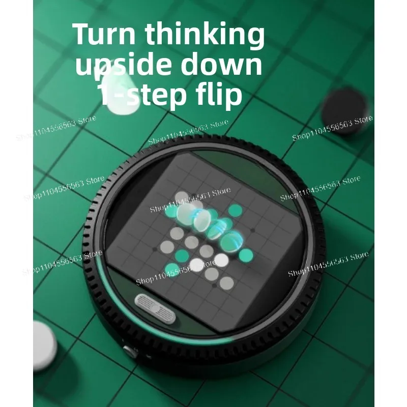 

Умная шахматная доска Reversi (Othello) с искусственным интеллектом — интерактивный обучающий режим, стратегическая игрушка-слайка STEM для детей от 8 лет