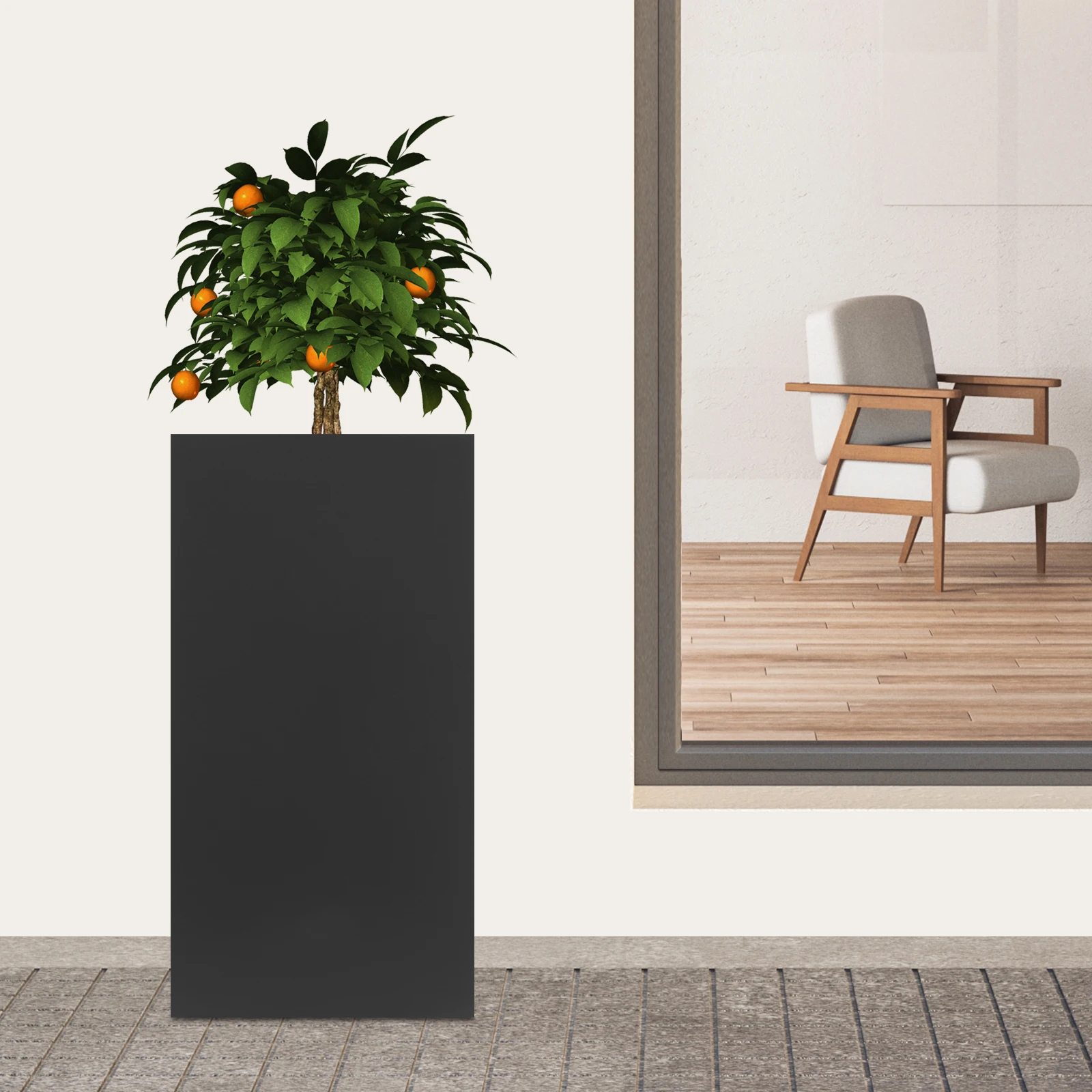 

Heavy Duty Planter Box for Outdoor Plants Tall Metal Planter Box Metal Planters Box