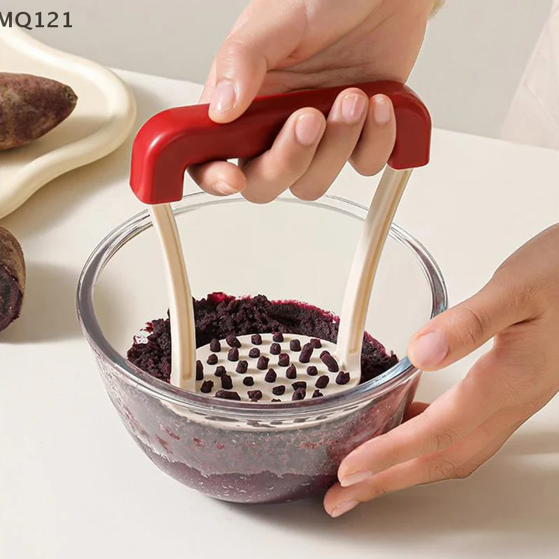 

Potato Mashers Rice Masher Puree Purple Sweet Potata Pumpkin Grater Makers Tools Crusher Kitchen Acceesories