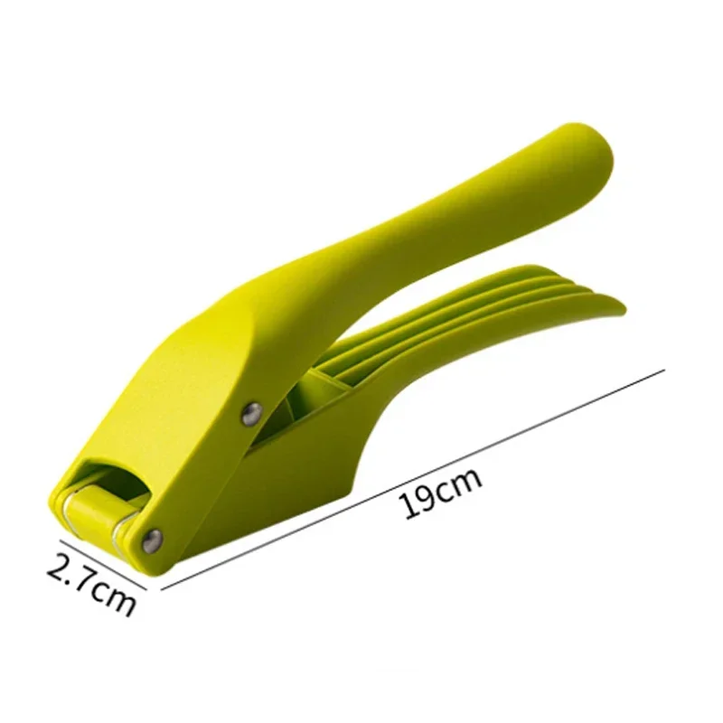 2 in 1 Garlic Ricer and Slicer Press Garlic Mincer Chopper Crushing Garlic Mincer and Slicer Crusher Tool Kitchen Gadgets