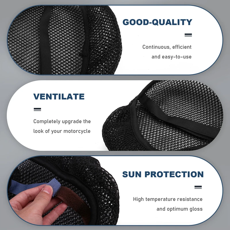 Motorcycle Accessories Mesh Breathable Seat Cover Protector Insulation Seat Cushion Cover For CFMOTO 800MT MT800 MT 800