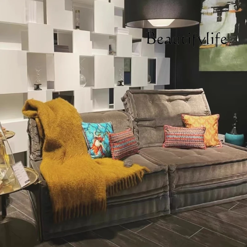 Suelo sala de estar sofás reclinables nórdico Modular 2025 seccionales Chaise sofás dormitorio perezoso Accent Divano Letto muebles hogar