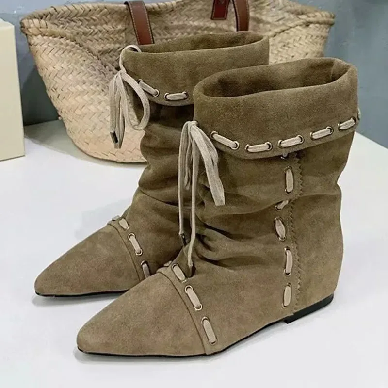 Pointed Toe Flat Sh… - image