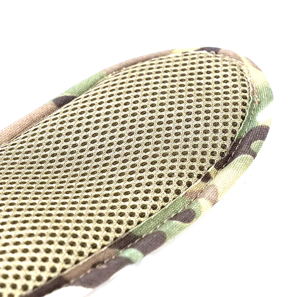 1 쌍 전술 조끼 범용 어깨 스트랩 패드 어깨 컴포트 쿠션 패드 레이저 절단