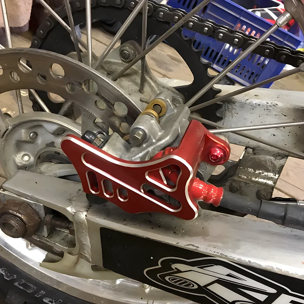 Rear Brake Caliper Guard Protector For Honda CR 125 CRF 250 450 250R 450R 250X 450X 250RX 450RX KAYO T4 T6 BSE Universal Parts - view 4