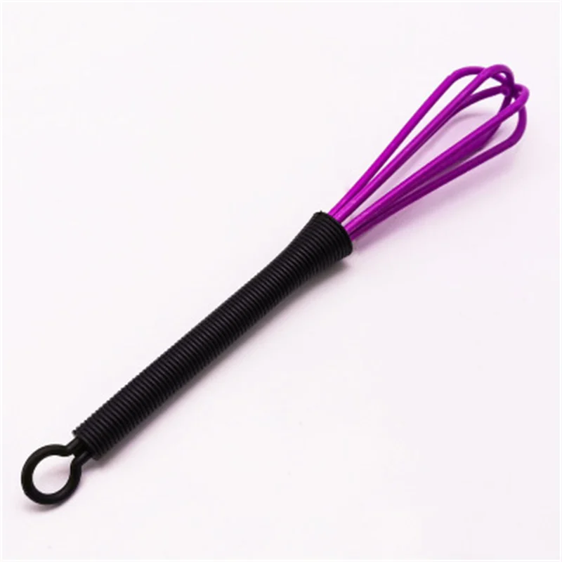 Mini Agitador De Plástico Whisk Batedor De Ovos, Agitador De Tinta Da Cor Do Cabelo, Misturador De Milk Shake, Creme Agitando, Acessórios Gadget De Cozinha, 18cm