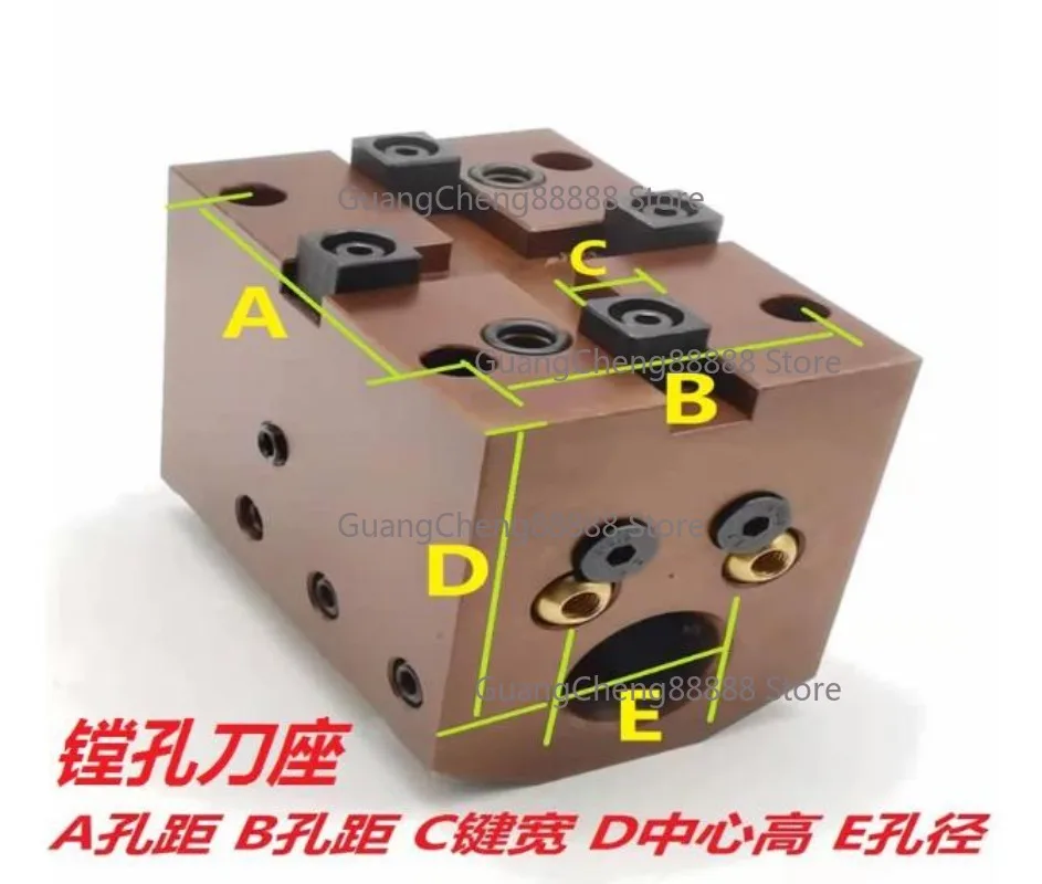 BMT40 BMT45 BMT55 BMT65 CNC Lathe Turret Tool Block Turning Milling Turret Cylindrical Boring End Face Fixed Tool Holder
