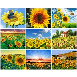 Diamond Painting SunFlower 5D DIY Embroidery Rhinestone Picture Cross Stitch Mosaic Full Layout Needlework Craft Kit