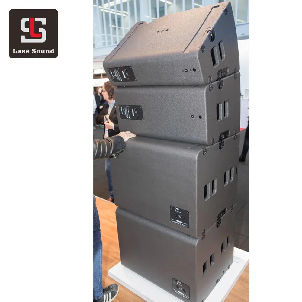 Concert Speakers Professional 15 Inch Line Array LA15 Audio 21inch Subwoofer Outdoor 8 Ohm 1 X 3'' Diaphragm Neodymium 500W RMS view 3